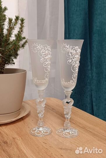Свадебные бокалы