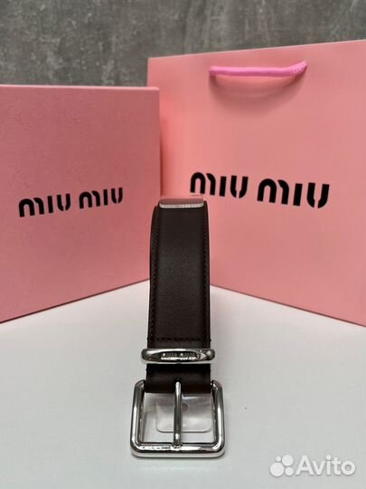 Ремень miu miu 3 цвета