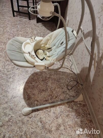 Детские электронные качели для новорожденных