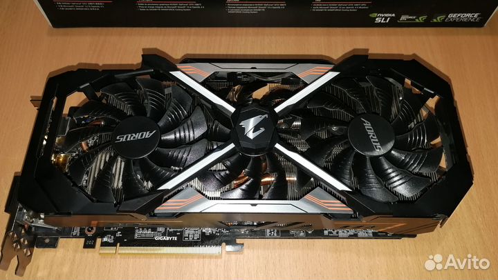 Видеокарта Gigabyte Aorus GTX 1080 Ti Xtreme Editi