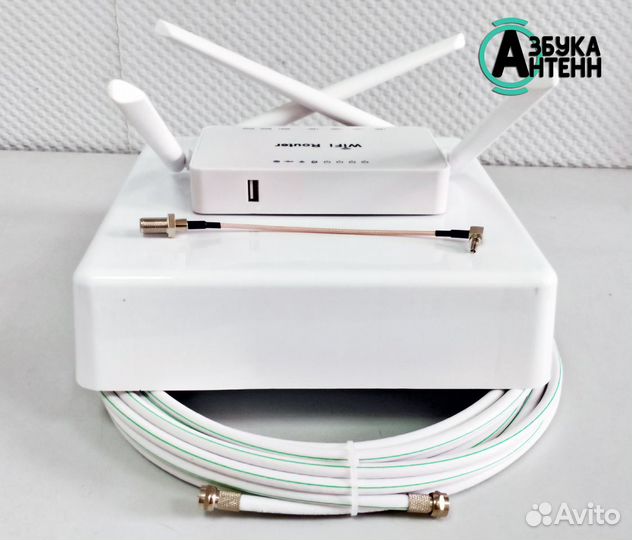 Комплект 4g/LTE антенна + Wi-Fi роутер
