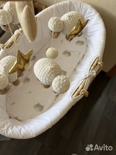 Люлька колыбель плетеная