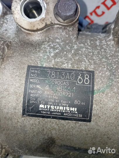 Компрессор кондиционера Mitsubishi Lancer 10 седан