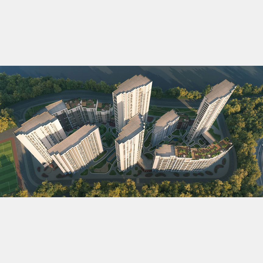 3-к. квартира, 117,9 м², 27/29 эт.