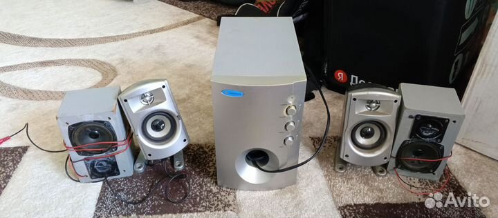 Колонки с усилителем торг