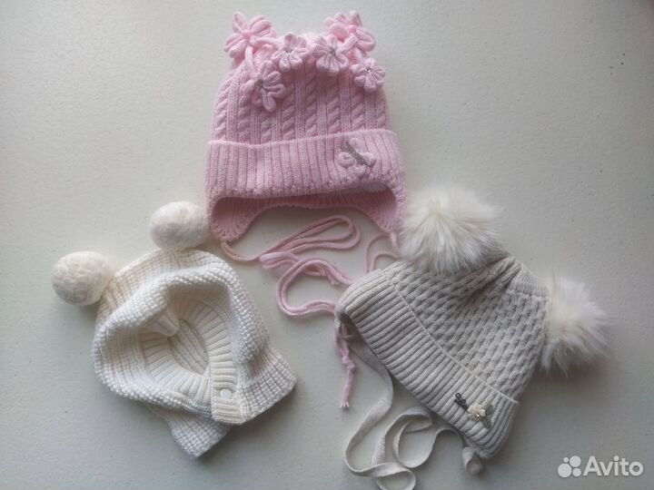 Шапка зимняя для девочки новая