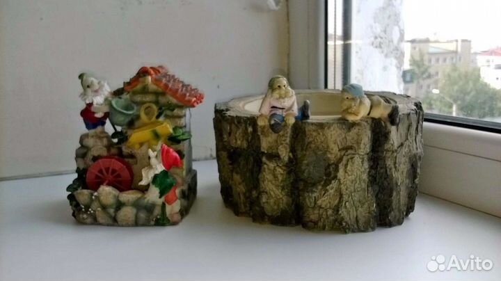 Оригинальный набор Горшок для цветов + Водопад