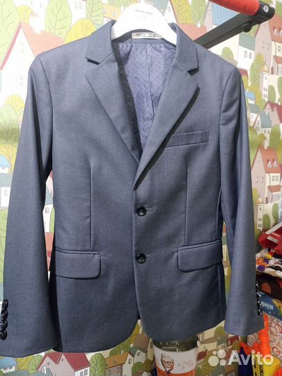 Пиджак для мальчика 134