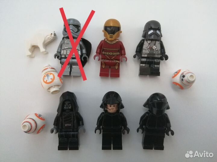 Lego star wars минифигурки / звёздные войны