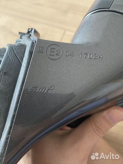 Боковое зеркало citroen ds 7 crossback правое