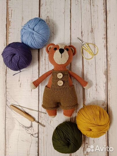 Медвежонок ручной работы