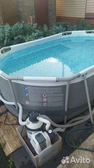 Бассейн бествей каркасный