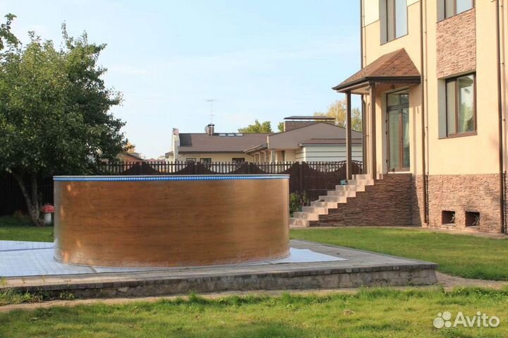 Бассейн морозостойкий Лагуна 1.5м,1.25м, Монтаж