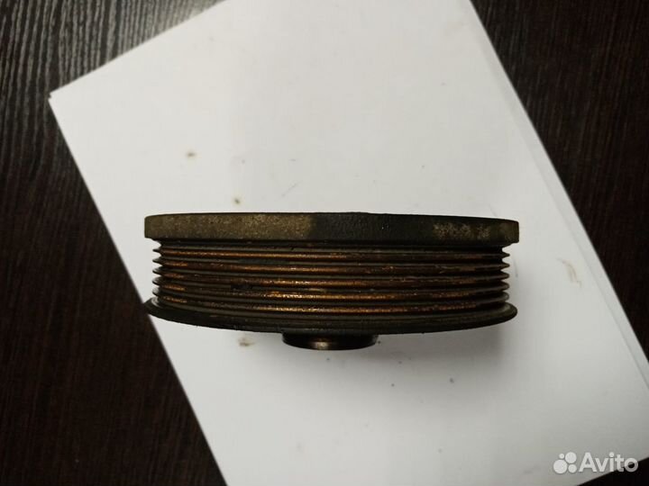 Шкиф коленвала тойота авенсис 1 3ZZ 1.6