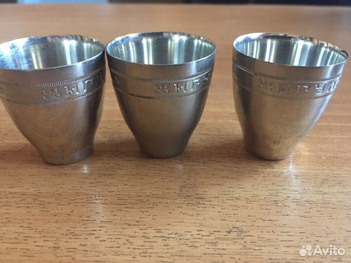 Рюмки коньячные СССР, 1970-е. Жигули