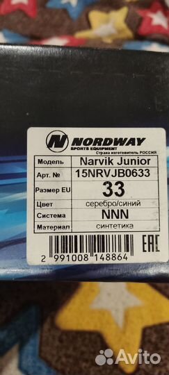 Лыжные ботинки Nordway 33