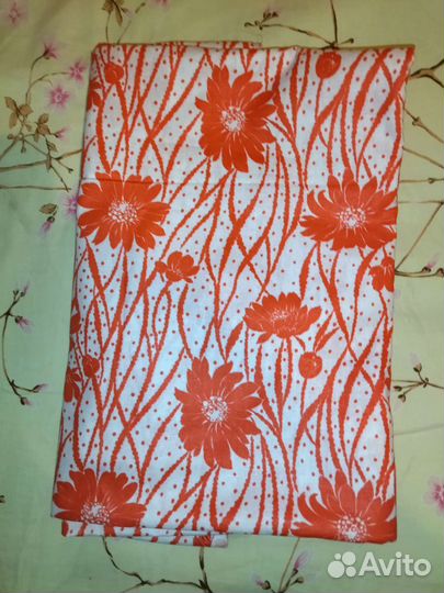 Ткани СССР Шерсть. Камчатка. Сатин