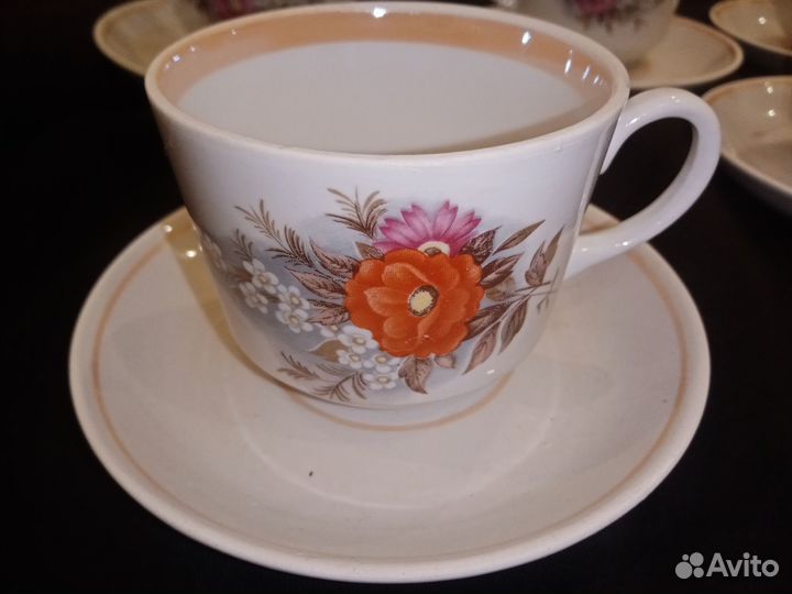 Чайный сервиз новый сахарница и др