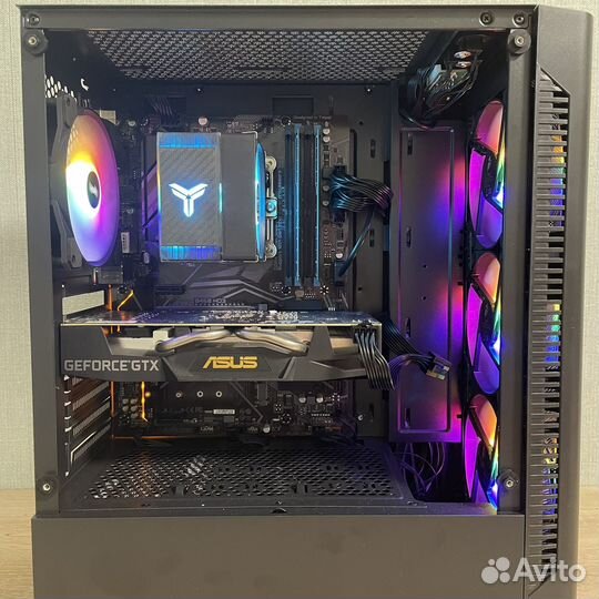 Игровой пк 1660s/i3 10100f/16gb/512 gb m.2