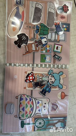 Книжка домик для тока бока