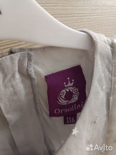 Нарядное платье orsolini 116