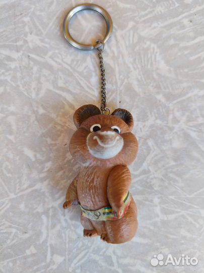 Брелок олимпийский мишка