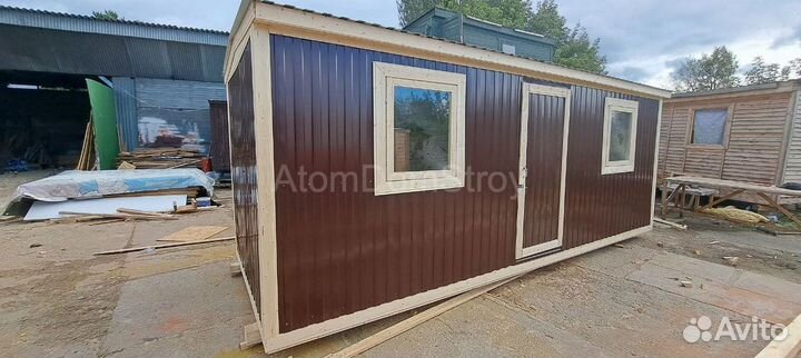 Бытовка зимняя утепленная. Выдерживает до -30