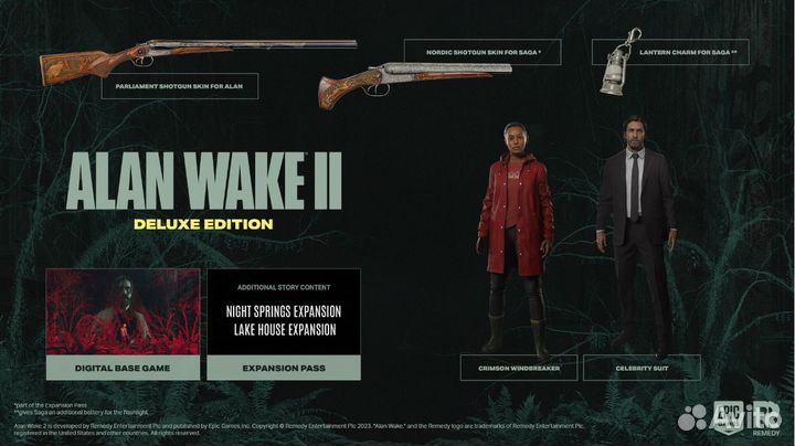 Alan Wake 2 PS5 RU Deluxe Еdition