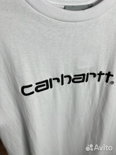 Футболка Carhartt (Белая и черная)
