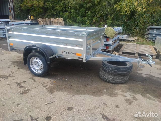 Прицеп Спутник Эксперт Zn 2013/48, без тента