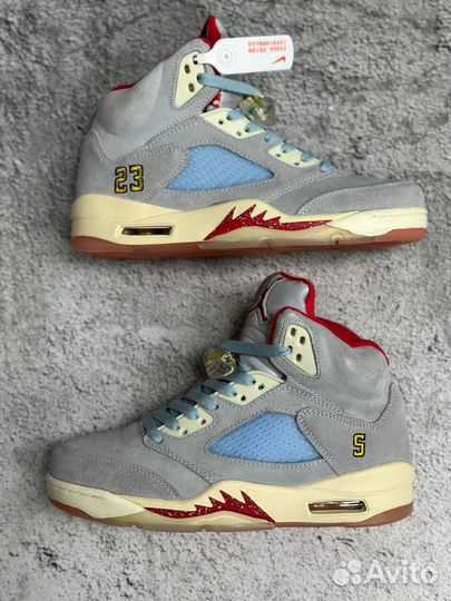 Кроссовки Air Jordan 5 Trophy Room Retro Ice Blue