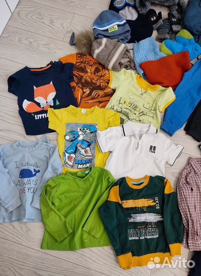 Пакет одежды на Мальчика. 86-98 рост