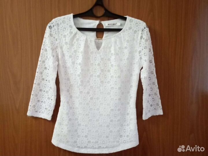 Блузка белая для девочек