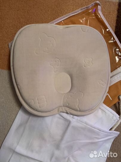 Подушка ортопедическая для новорожденных