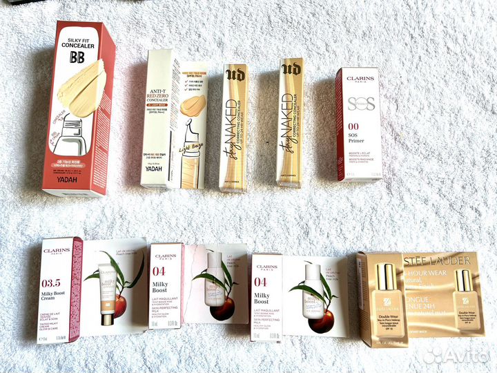 Urban, Clarins, Yadah, консилер, тональный крем