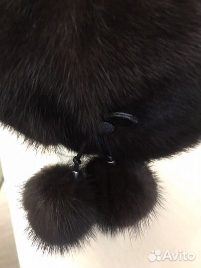 Шапка норковая женская бу