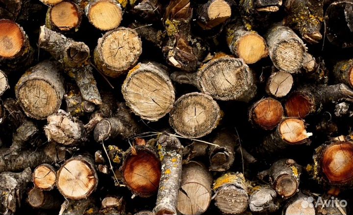Дрова чурками
