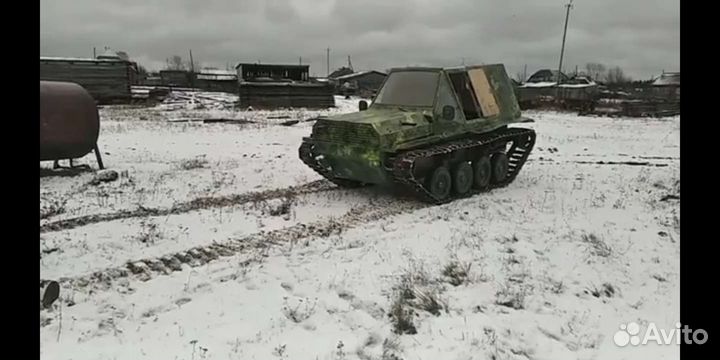 Самодельный гусеничный вездеход