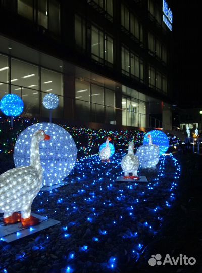 Световые арт-объектыСветовые арт-объекты от произв