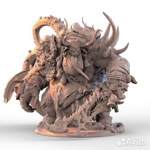 Фигурка Бог Хаоса Нургл Nurgle Warhammer 40000