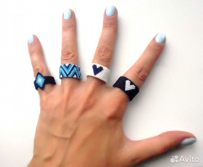 Кольца из бисера