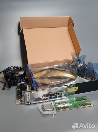 Комплект i3 12100 с графикой/H610/16 GB/Кулер