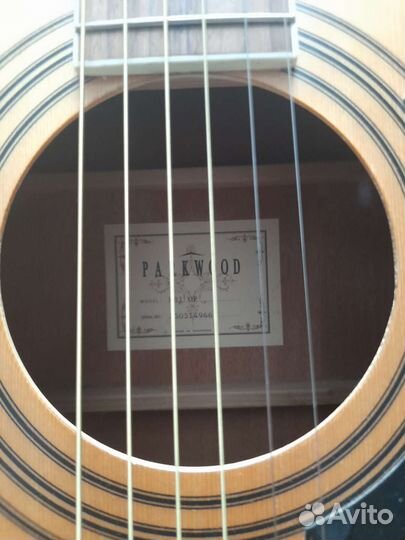 Акустическая гитара parkwood
