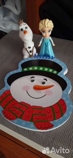 Холодное сердце игрушки сквиш обруч наклейки др