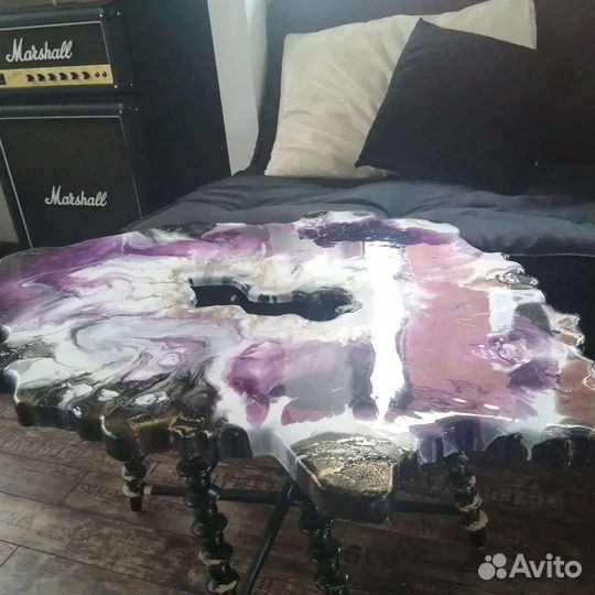 Столешница из эпоксидной смолы