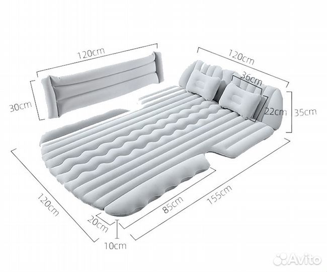 Матрас в багажник внедорожника