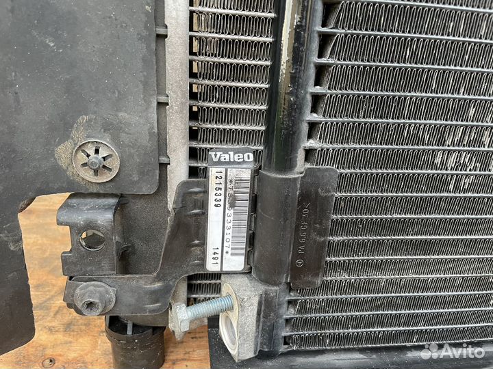 Кассета радиаторов mercedes ML 320 W163 M112 942