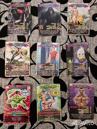 Карточки человек паук: поштучно
