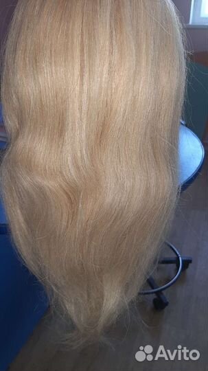 Учебная голова блонд