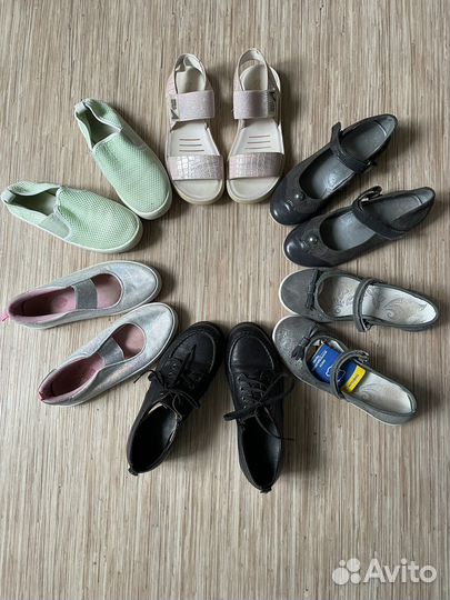 Обувь для девочки 31-34 размер